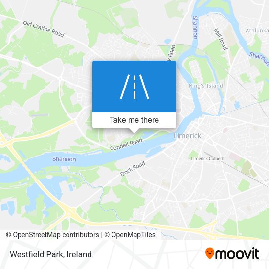 Westfield Park map