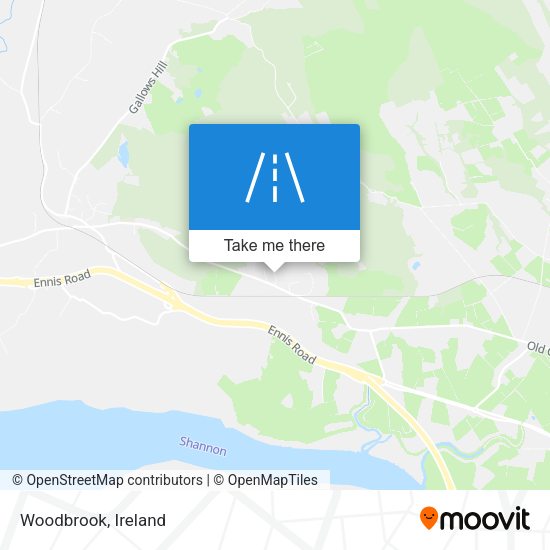 Woodbrook map