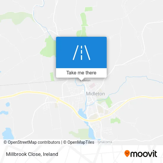 Millbrook Close map