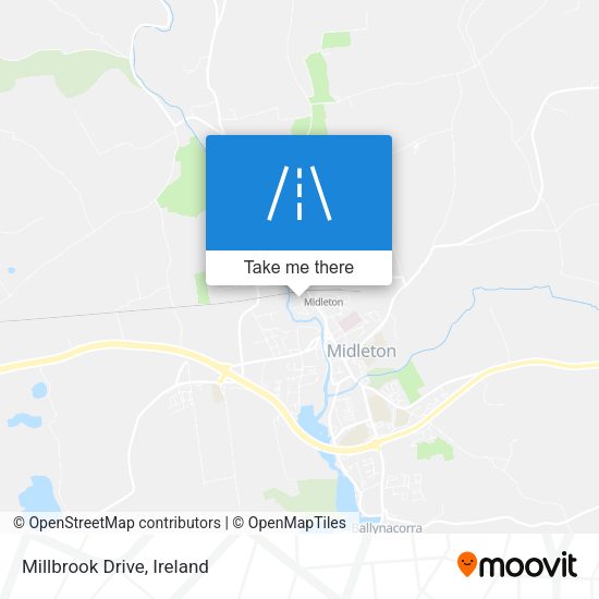 Millbrook Drive map