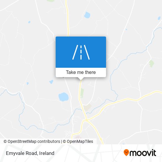 Emyvale Road map