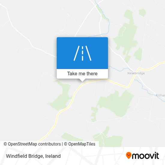 Windfield Bridge map