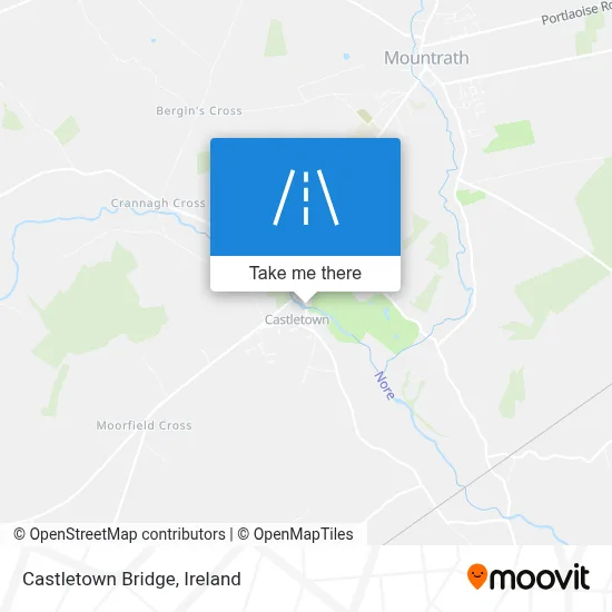 Castletown Bridge map