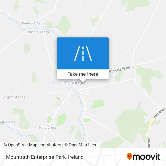 Mountrath Enterprise Park map