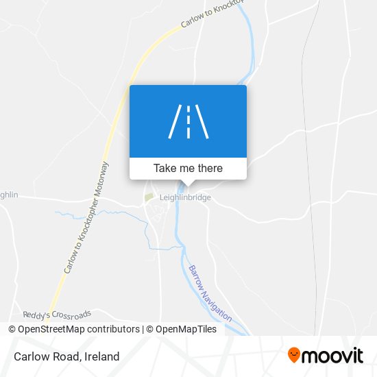 Carlow Road map