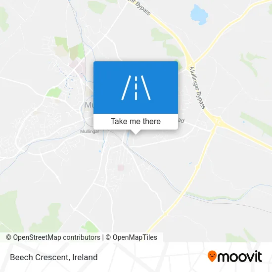 Beech Crescent map