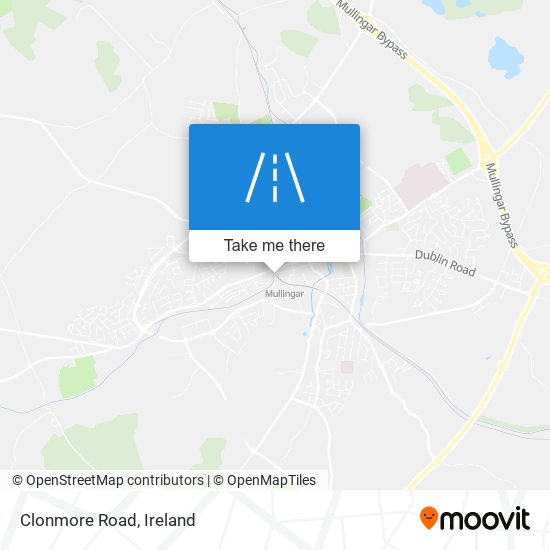 Clonmore Road map