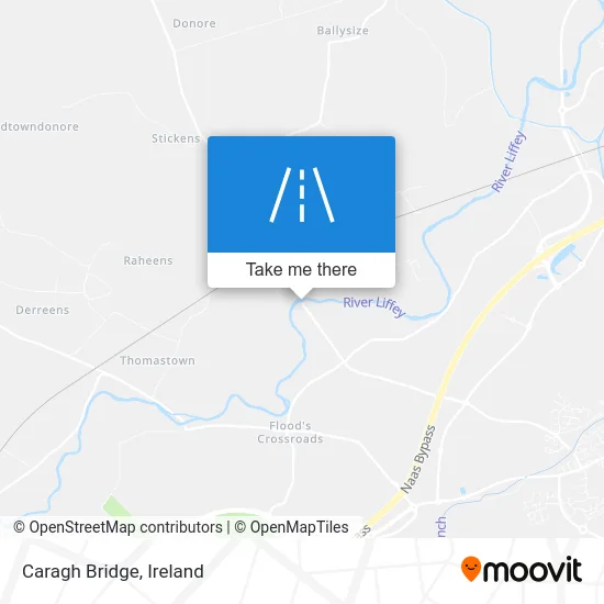 Caragh Bridge map