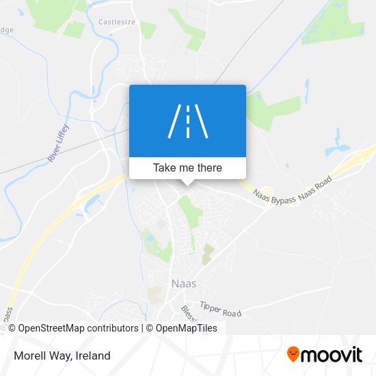 Morell Way map