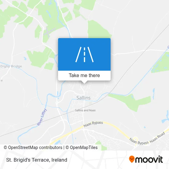 St. Brigid's Terrace map