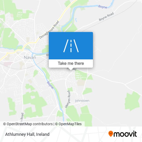 Athlumney Hall map