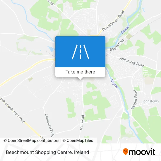 Beechmount Shopping Centre map