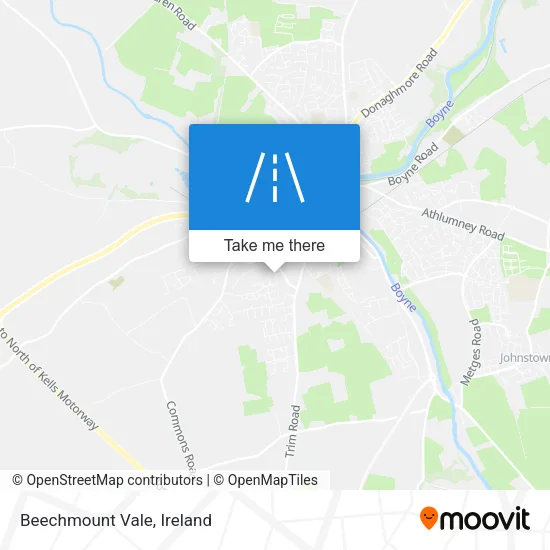 Beechmount Vale map