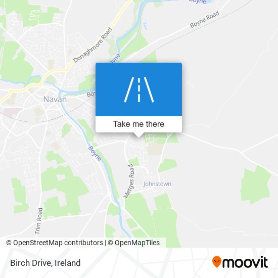 Birch Drive map