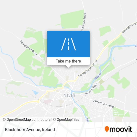 Blackthorn Avenue map