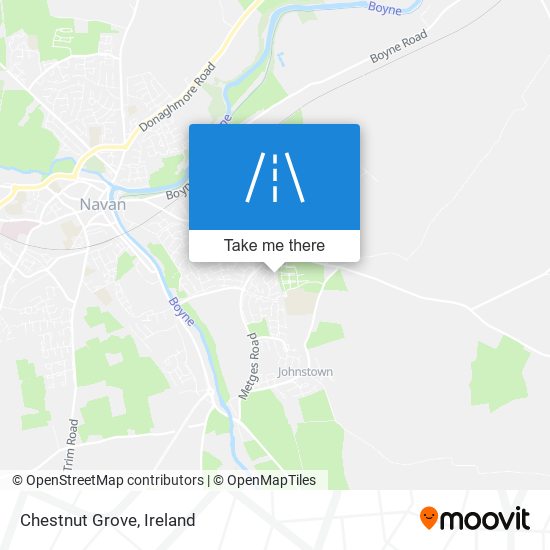Chestnut Grove map