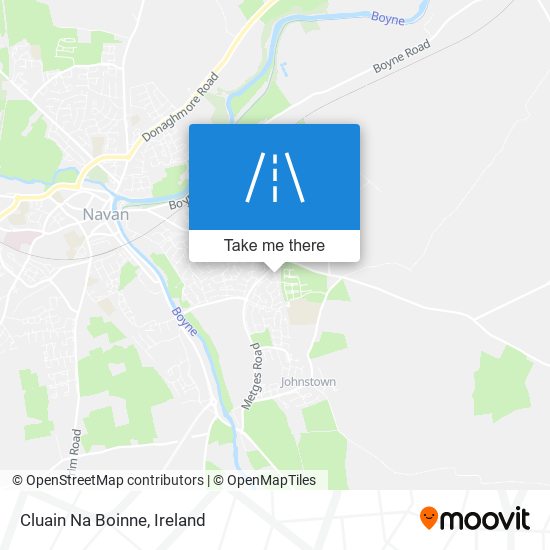 Cluain Na Boinne map