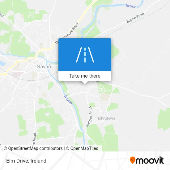 Elm Drive map