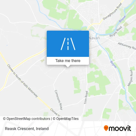 Reask Crescent map