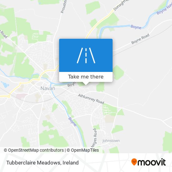 Tubberclaire Meadows map
