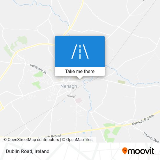 Dublin Road map