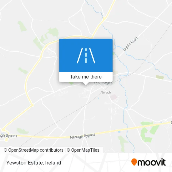 Yewston Estate map