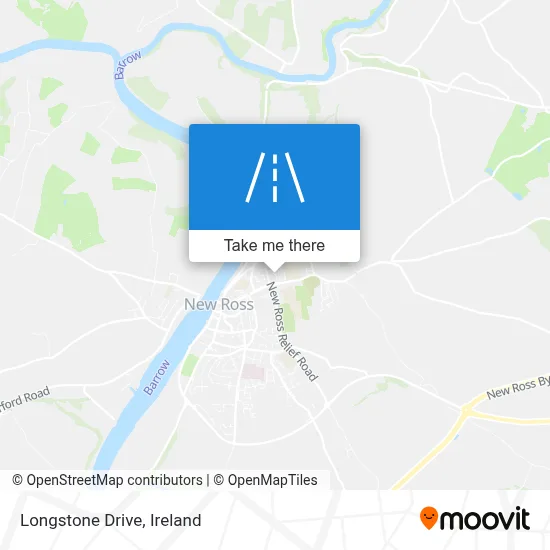 Longstone Drive map