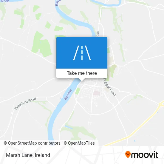 Marsh Lane map