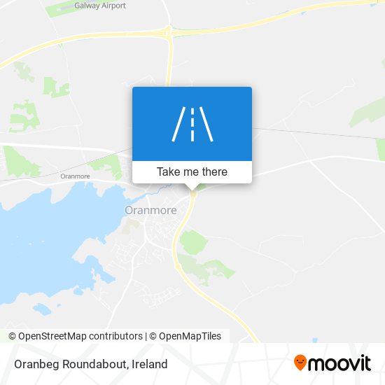 Oranbeg Roundabout map