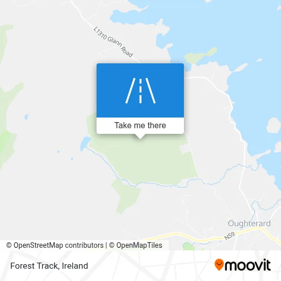 Forest Track map