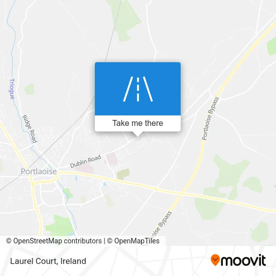 Laurel Court map