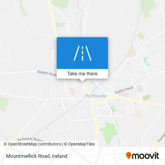 Mountmellick Road map