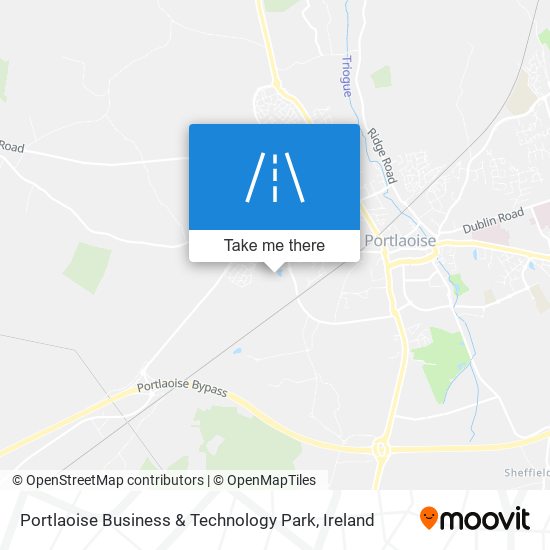 Portlaoise Business & Technology Park map
