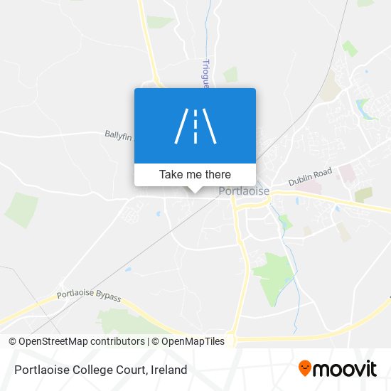 Portlaoise College Court map