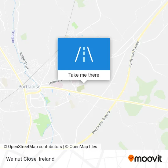 Walnut Close map