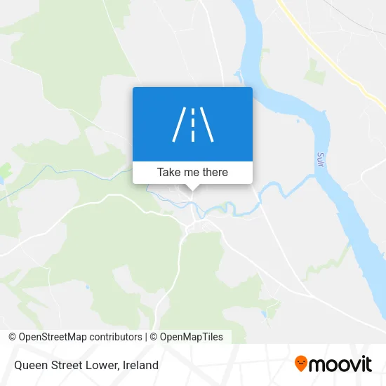 Queen Street Lower map