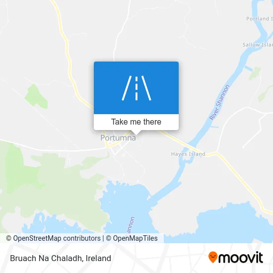 Bruach Na Chaladh map