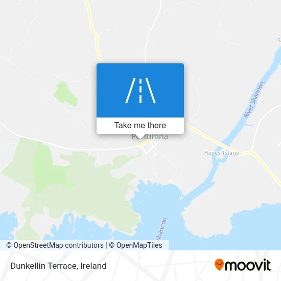 Dunkellin Terrace map
