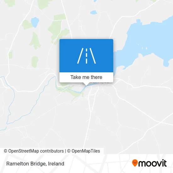 Ramelton Bridge map