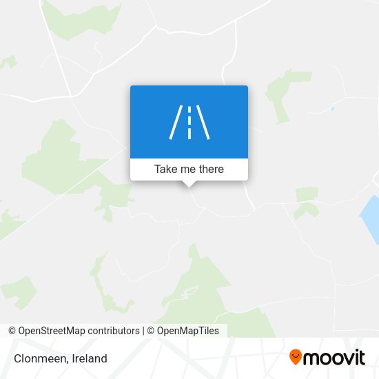 Clonmeen map