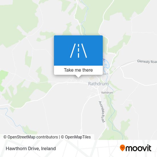 Hawthorn Drive map