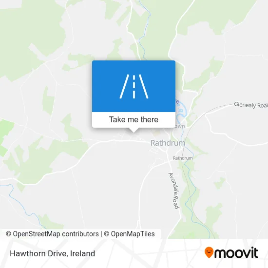Hawthorn Drive map