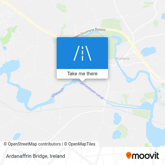 Ardanaffrin Bridge map