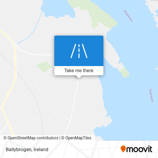 Ballybrogan map