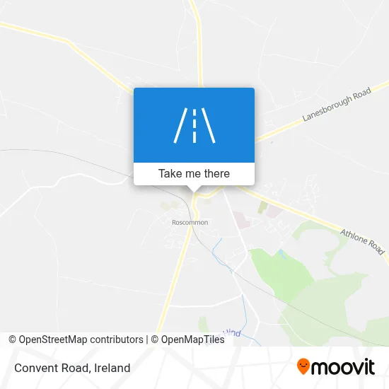 Convent Road map