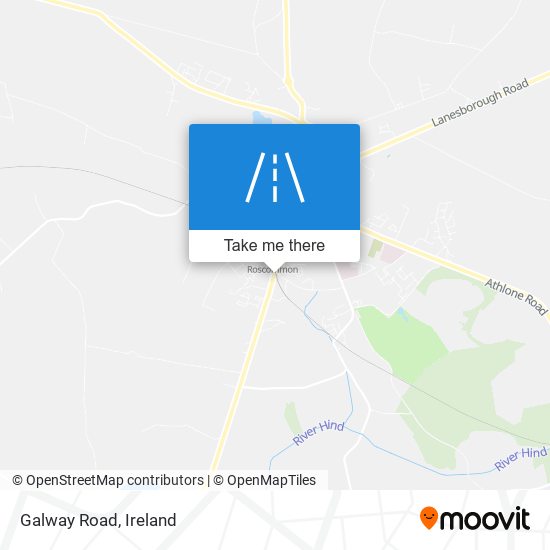 Galway Road map