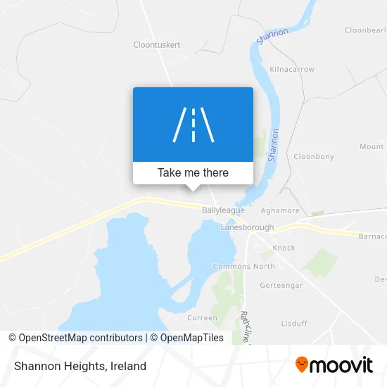 Shannon Heights map