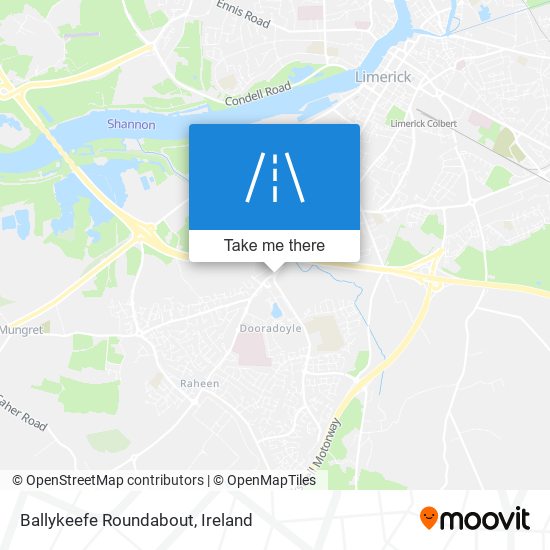 Ballykeefe Roundabout plan