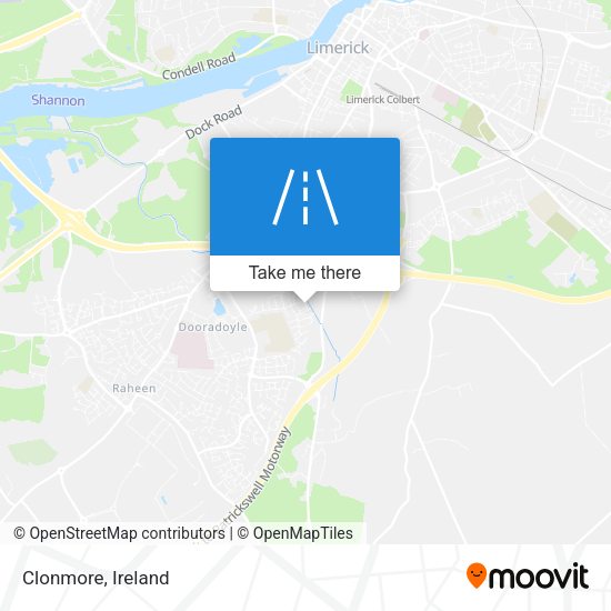 Clonmore map