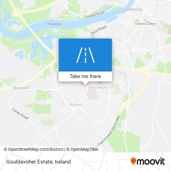 Gouldavoher Estate map